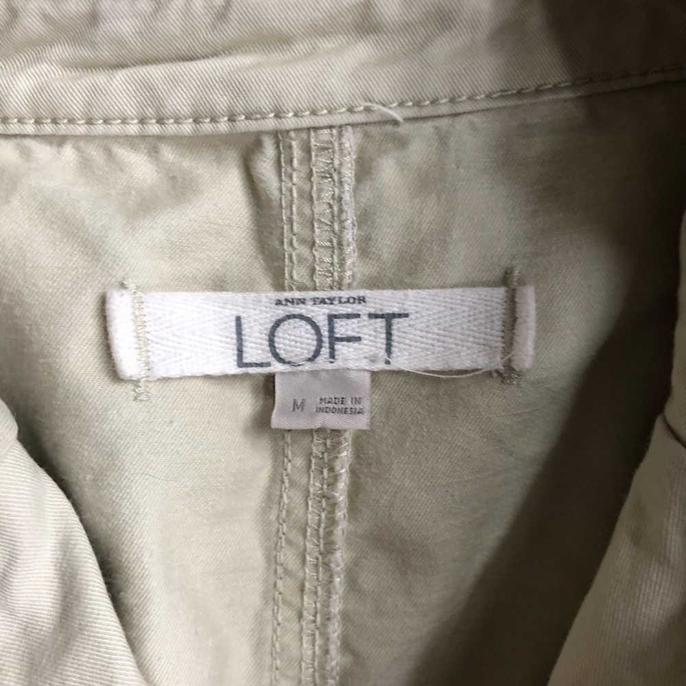 Loft Lightweight Khaki Jacket - image 3